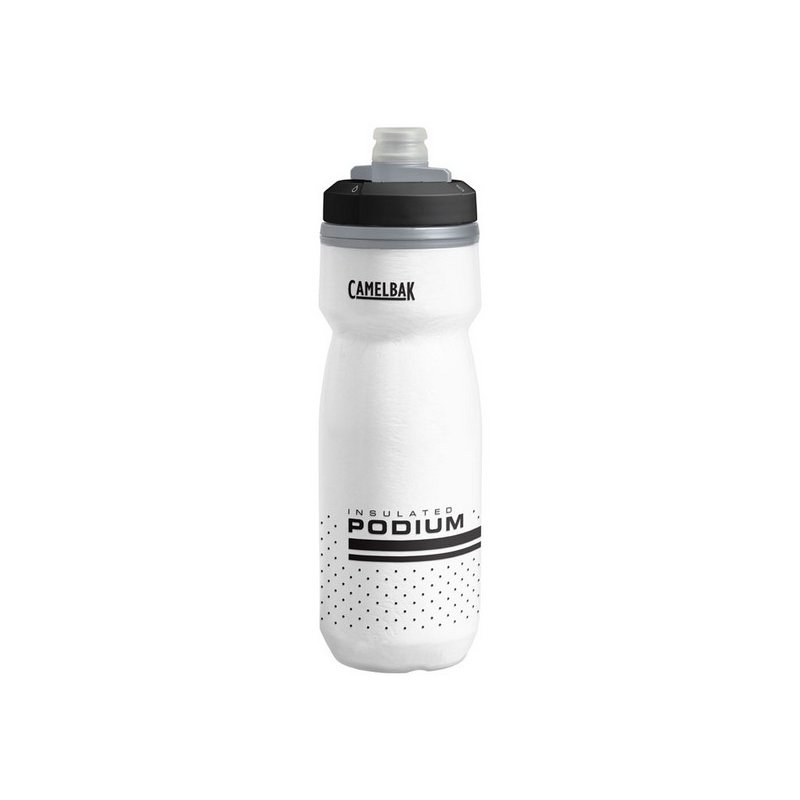 BIDON CAMELBACK PODIUM CHILL BLANCO NEGRO 0.6L