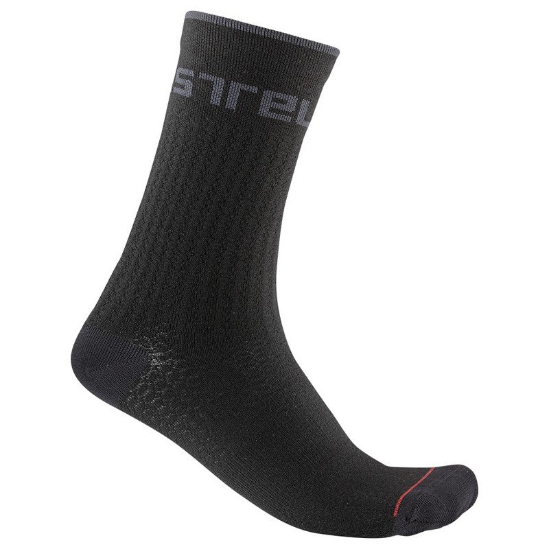 CALCETINES CASTELLI DISTANZA 20 XXL NEGRO