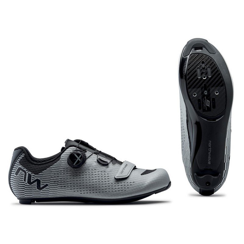 ZAPATILLAS NORTHWAVE STORM CARBON 2 PLATA REFLEX