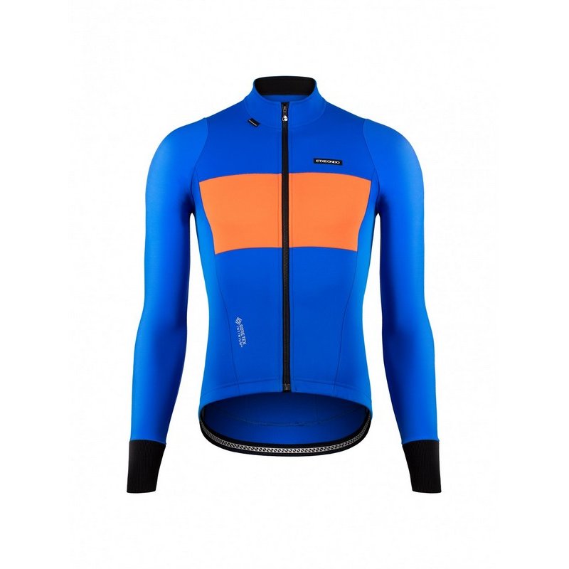 CHAQUETA ETXEONDO LUR AZUL NARANJA GORE-TEX WS