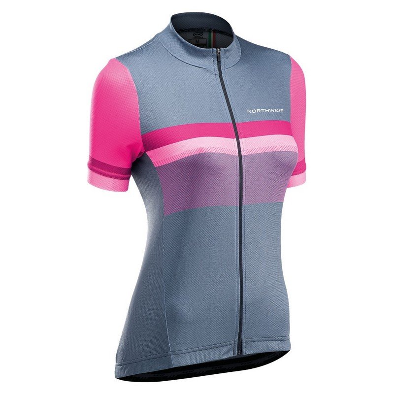 MAILLOT NORTHWAVE ORIGIN WM GRIS MAGENTA